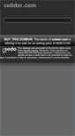 Mobile Screenshot of colider.com